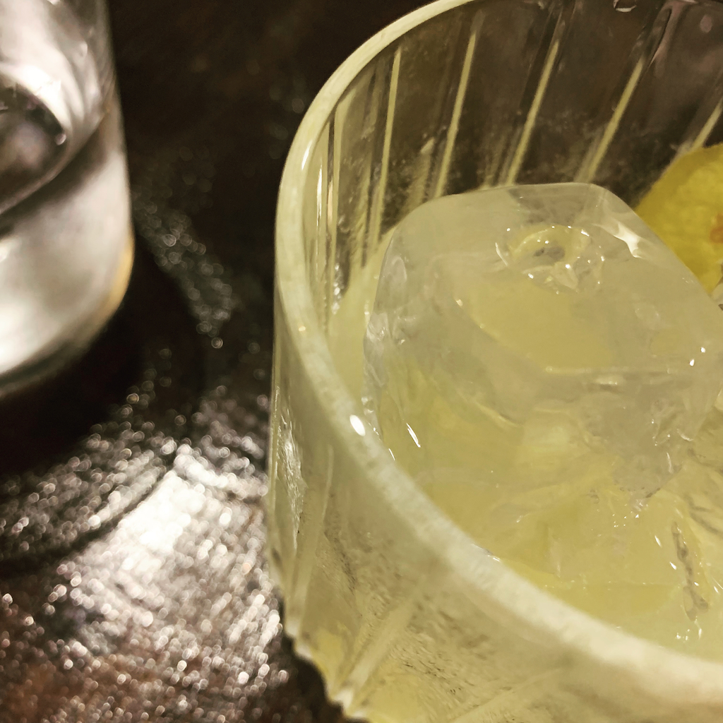 Linoncello spritz i Lecce i Apulien Italien