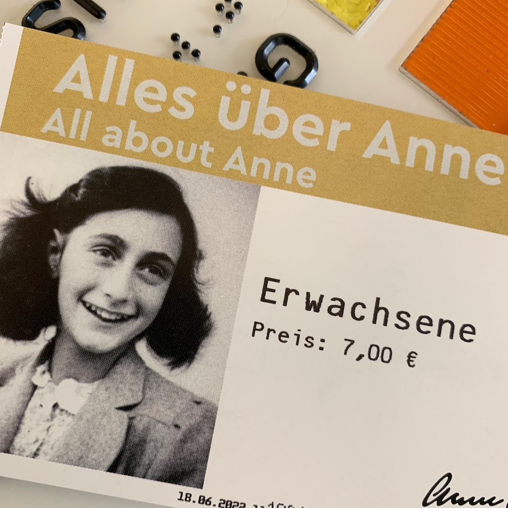 All about Anne, en mycket sevärd utställning i Berlin om Anne Franks liv.