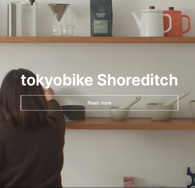 Tokyobikes i London säljer porslin.