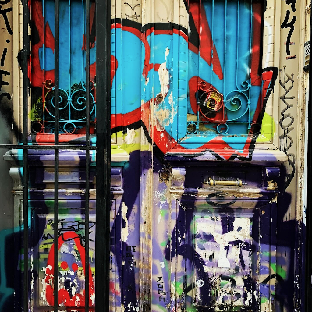 Street art i Exarchia i Aten.